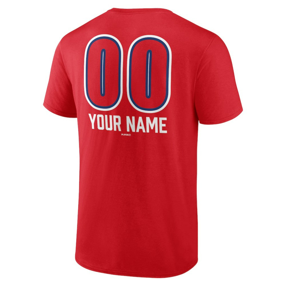 Philadelphia Phillies Personalized Name & Number Fastball T-Shirt for sale