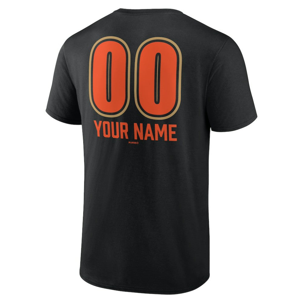 San Francisco Giants Personalized Name & Number Fastball T-Shirt Online