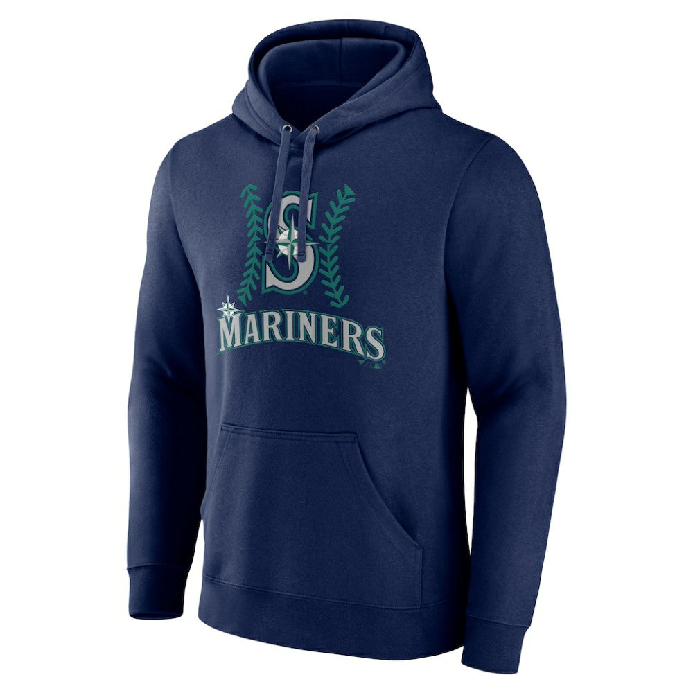 Seattle Mariners Personalized Name & Number Fastball Pullover Hoodie Discount