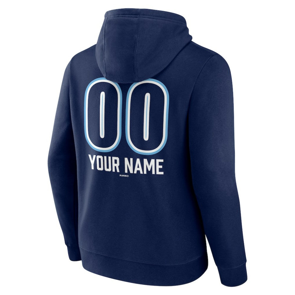 Tampa Bay Rays Personalized Name & Number Fastball Pullover Hoodie Discount