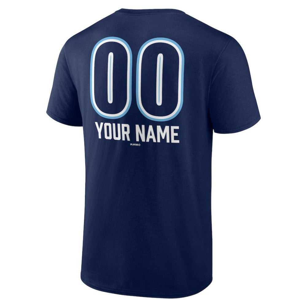 Tampa Bay Rays Personalized Name & Number Fastball T-Shirt Online