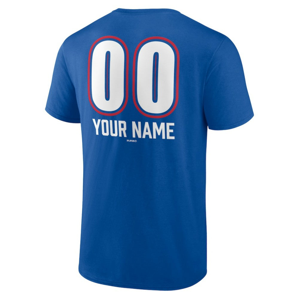 Texas Rangers Personalized Name & Number Fastball T-Shirt Online