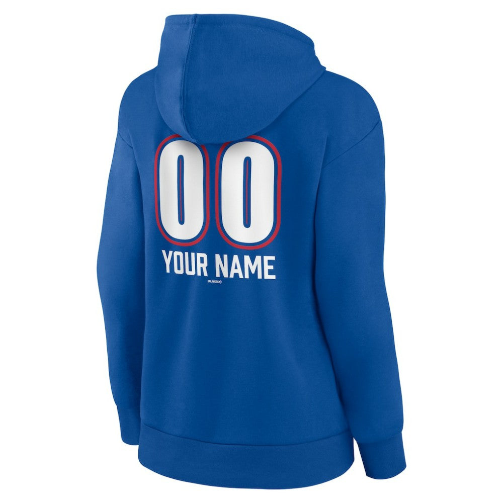 Texas Rangers Women's Personalized Name & Number Fastball Pullover Hoodie Near Me