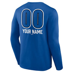 Toronto Blue Jays Personalized Name & Number Fastball Long Sleeve T-Shirt Near Me