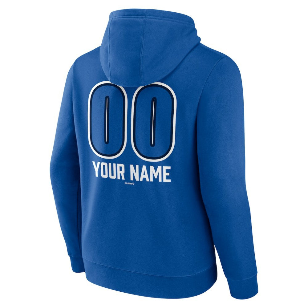 Toronto Blue Jays Personalized Name & Number Fastball Pullover Hoodie Outlet