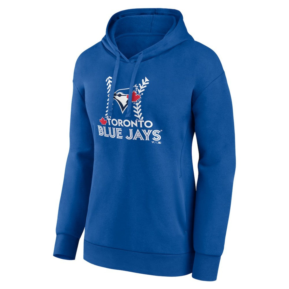 Toronto Blue Jays Women's Personalized Name & Number Fastball Pullover Hoodie for sale