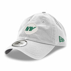 New York Jets New Era Casual Classic Adjustable Hat - White - NFL
