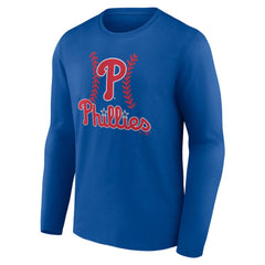 Philadelphia Phillies Personalized Name & Number Fastball Long Sleeve T-Shirt Online