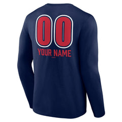 St. Louis Cardinals Personalized Name & Number Fastball Long Sleeve T-Shirt Online