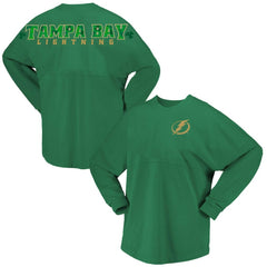 Tampa Bay Lightning Fanatics Women's St. Patrick's Day Spirit Jersey T-Shirt - Kelly Green | Fanatics online