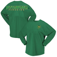 Pittsburgh Penguins Fanatics Women's St. Patrick's Day Spirit Jersey T-Shirt - Kelly Green | Fanatics near me