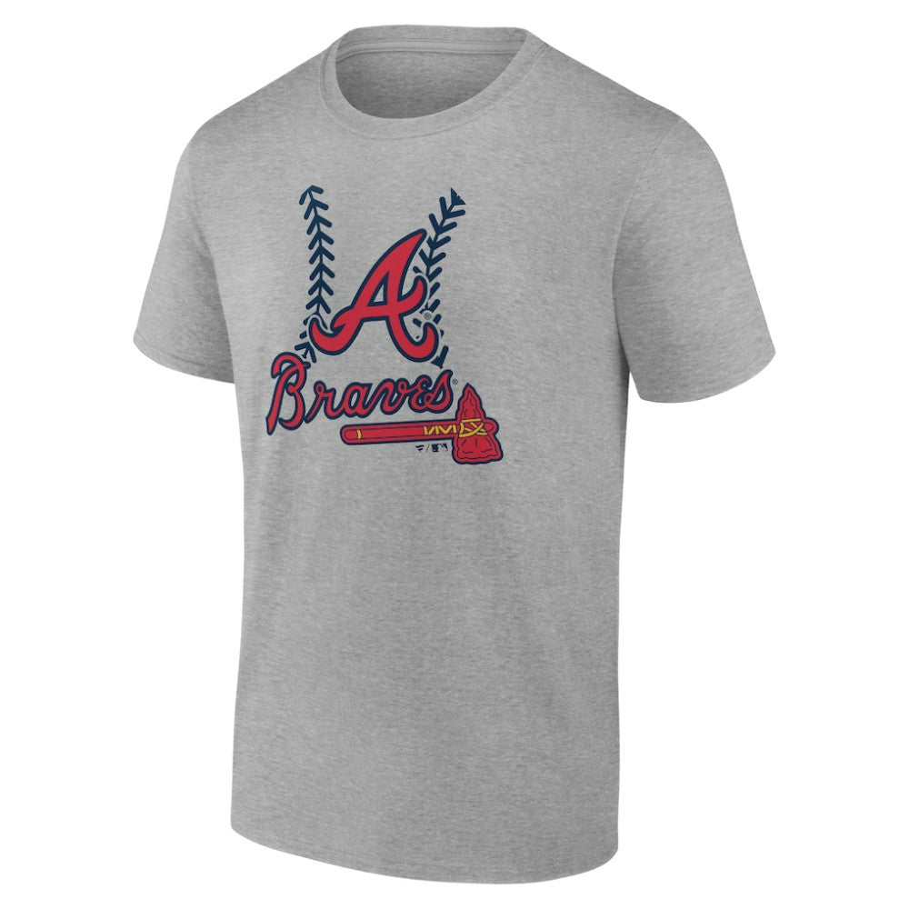 Atlanta Braves Personalized Name & Number Fastball T-Shirt Near Me