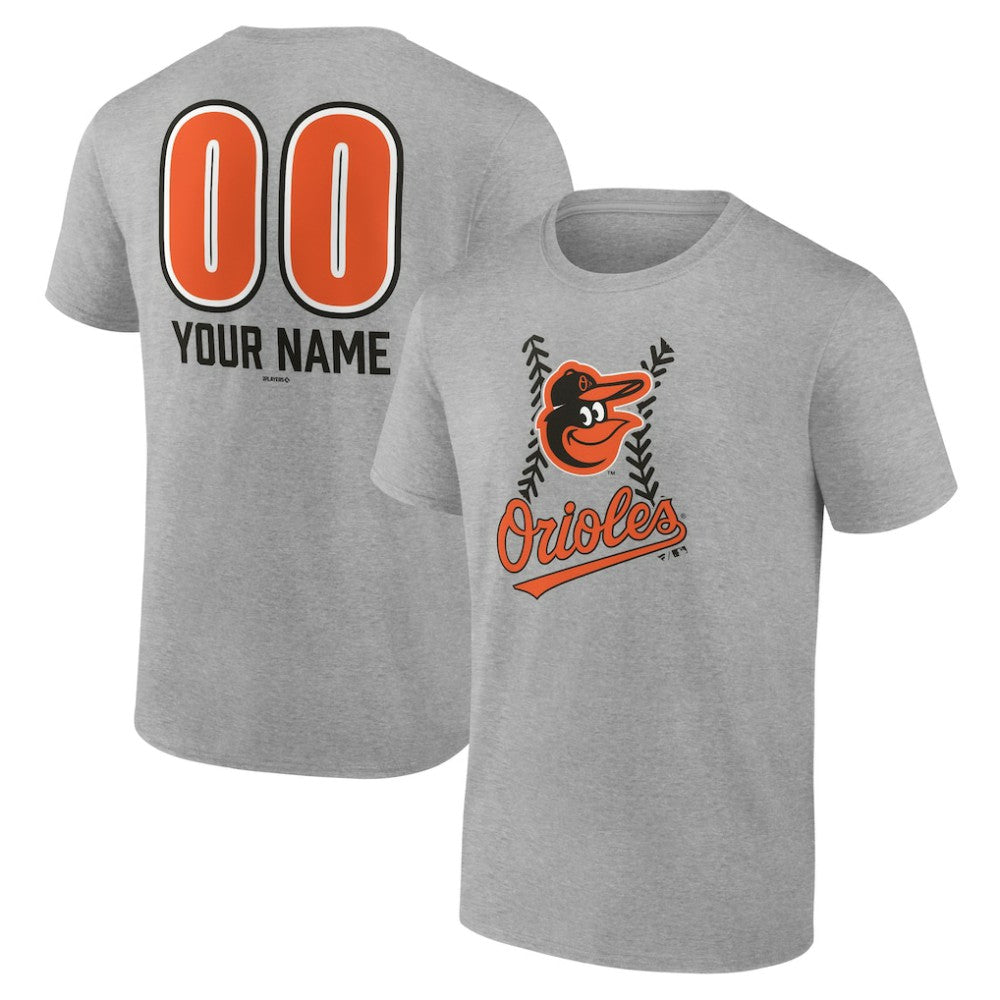 Baltimore Orioles Personalized Name & Number Fastball T-Shirt Discount