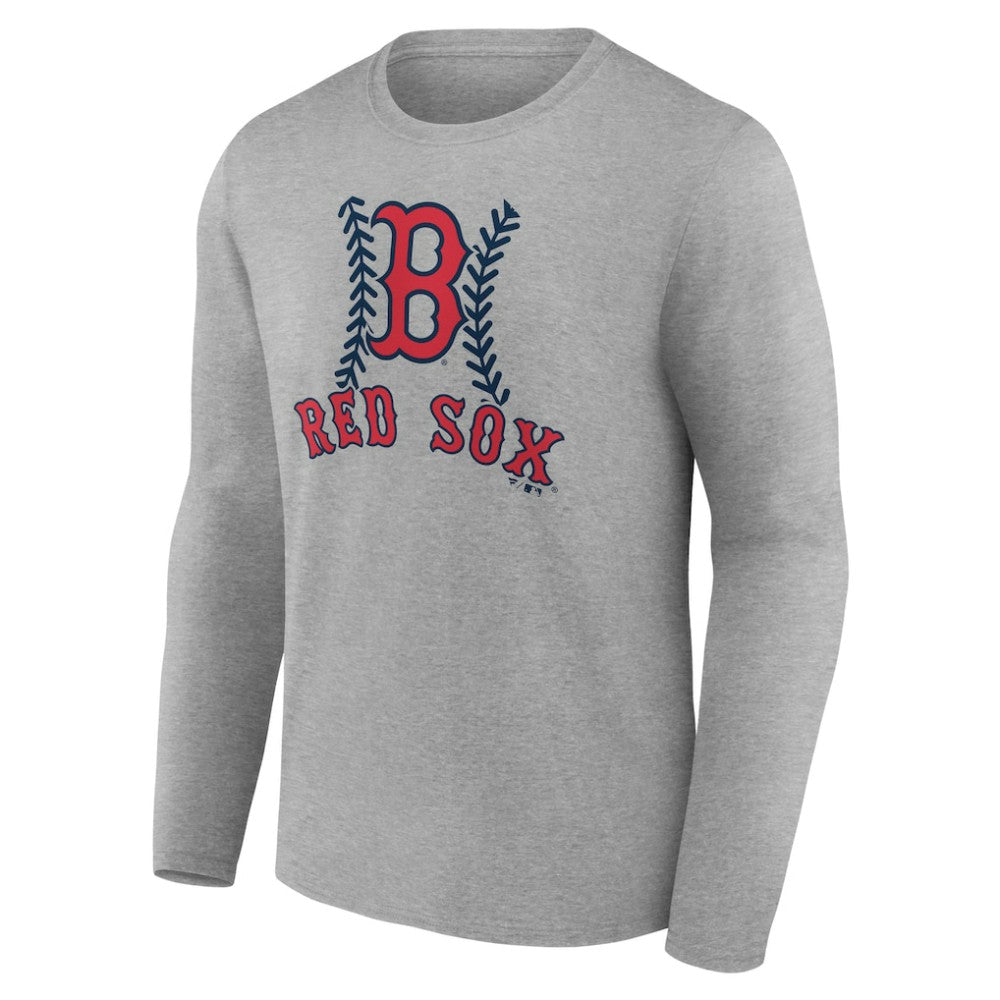 Boston Red Sox Personalized Name & Number Fastball Long Sleeve T-Shirt Near Me