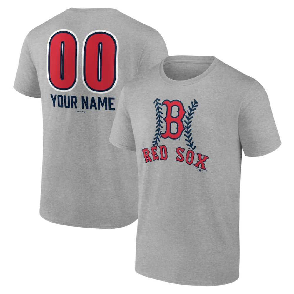 Boston Red Sox Personalized Name & Number Fastball T-Shirt Online