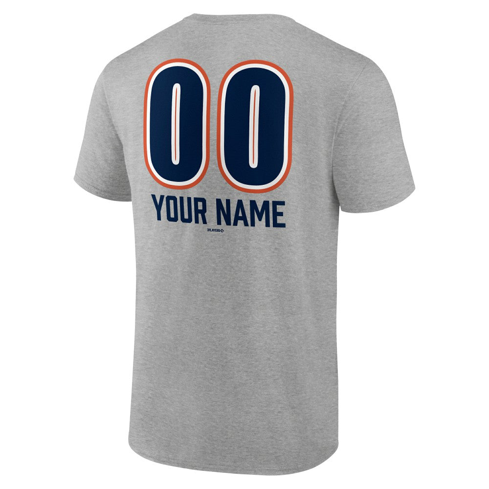 Houston Astros Personalized Name & Number Fastball T-Shirt Online
