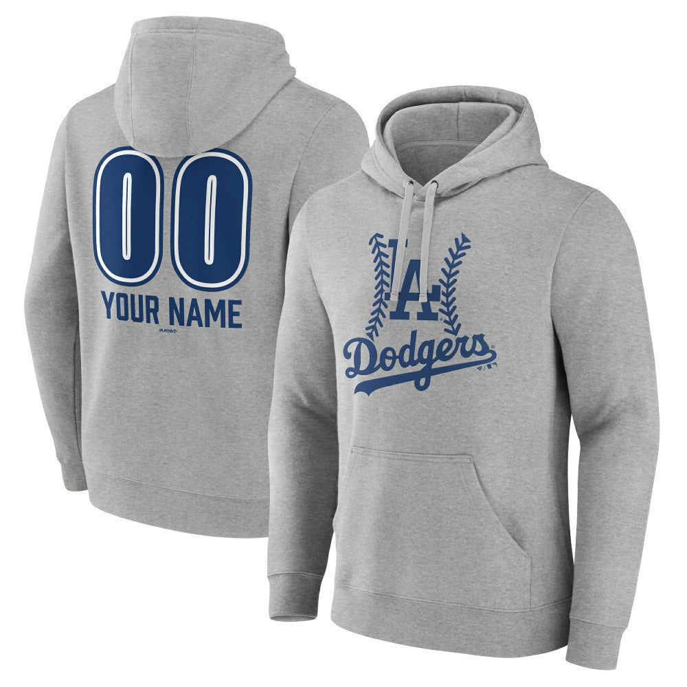 Los Angeles Dodgers Personalized Name & Number Fastball Pullover Hoodie Near Me