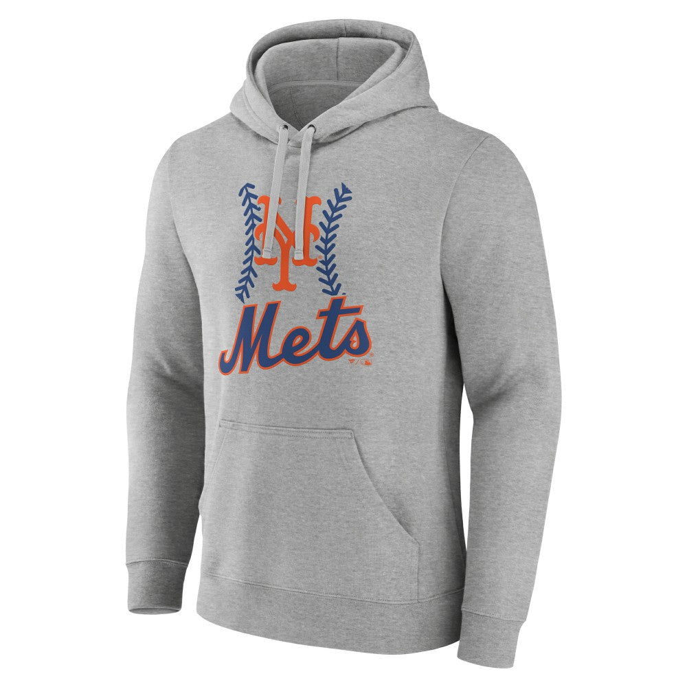 New York Mets Personalized Name & Number Fastball Pullover Hoodie Discount