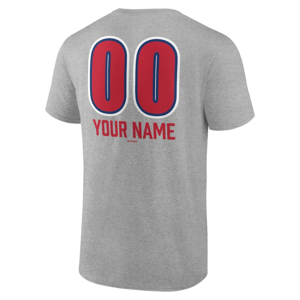Philadelphia Phillies Personalized Name & Number Fastball T-Shirt Discount