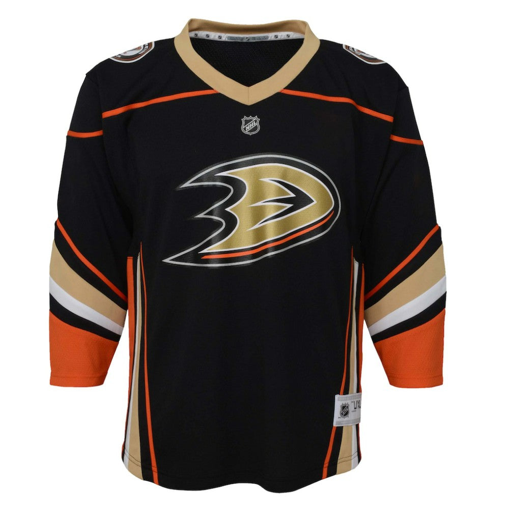 Anaheim Ducks Youth Home Replica Custom Jersey - Black | NHL on sale