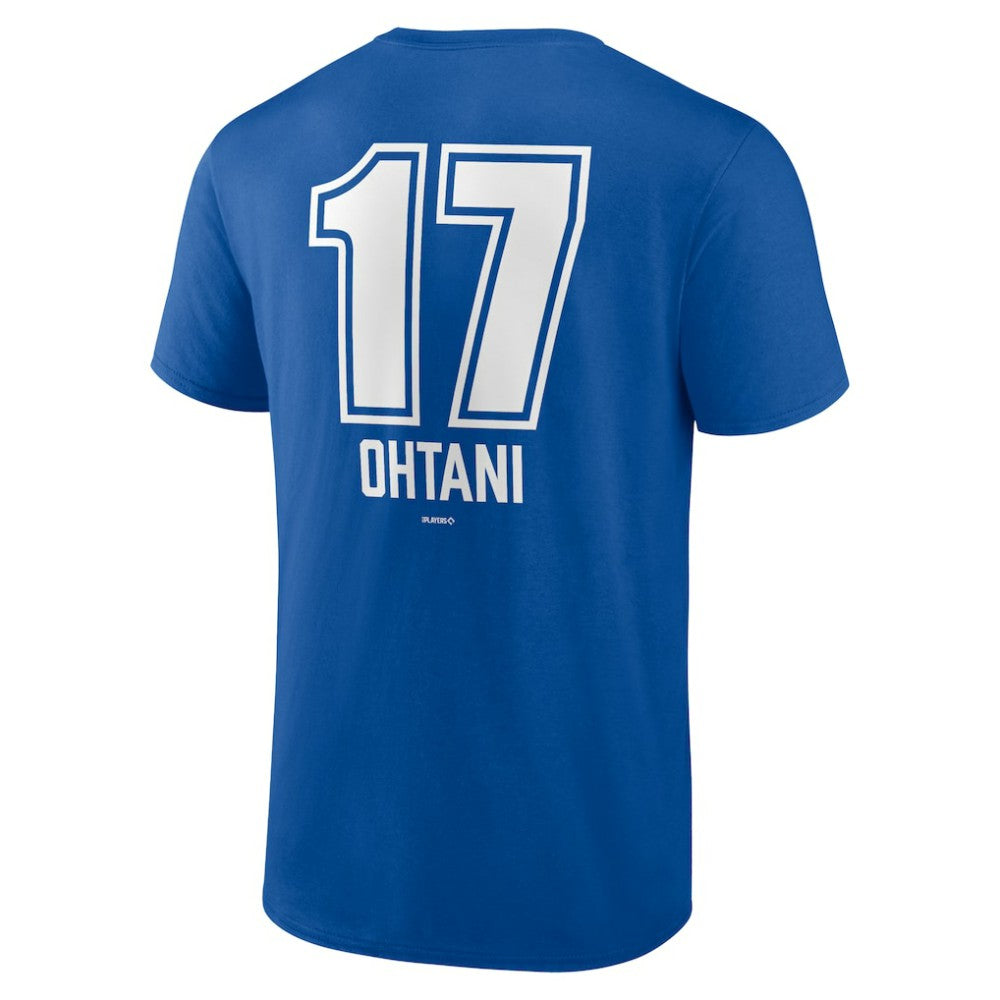 Shohei Ohtani Los Angeles Dodgers Fastball Player Name & Number T-Shirt Outlet