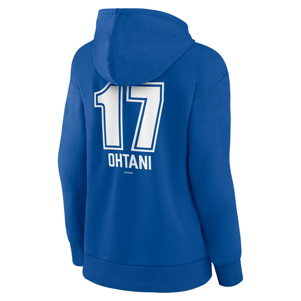 Shohei Ohtani Los Angeles Dodgers Women's Fastball Player Name & Number Pullover Hoodie Discount