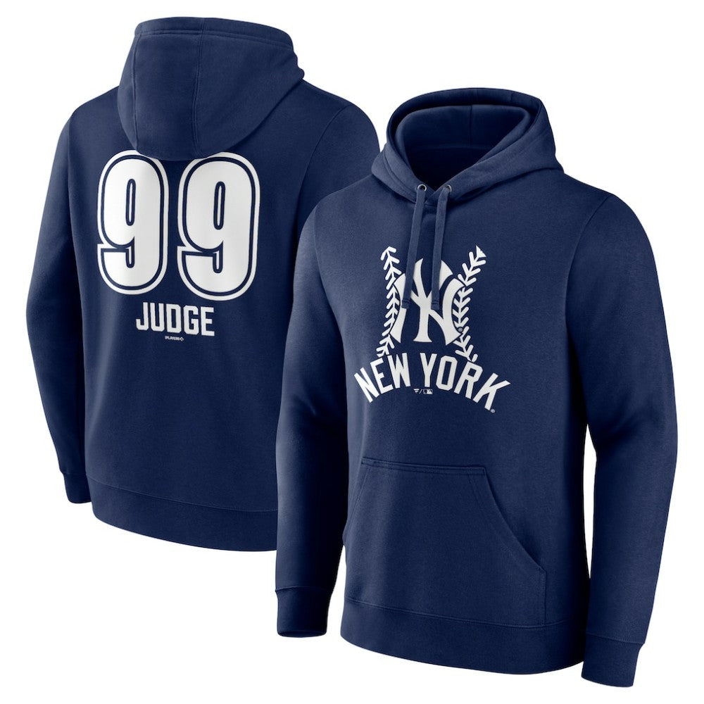 Aaron Judge New York Yankees Fastball Player Name & Number Pullover Hoodie Near Me