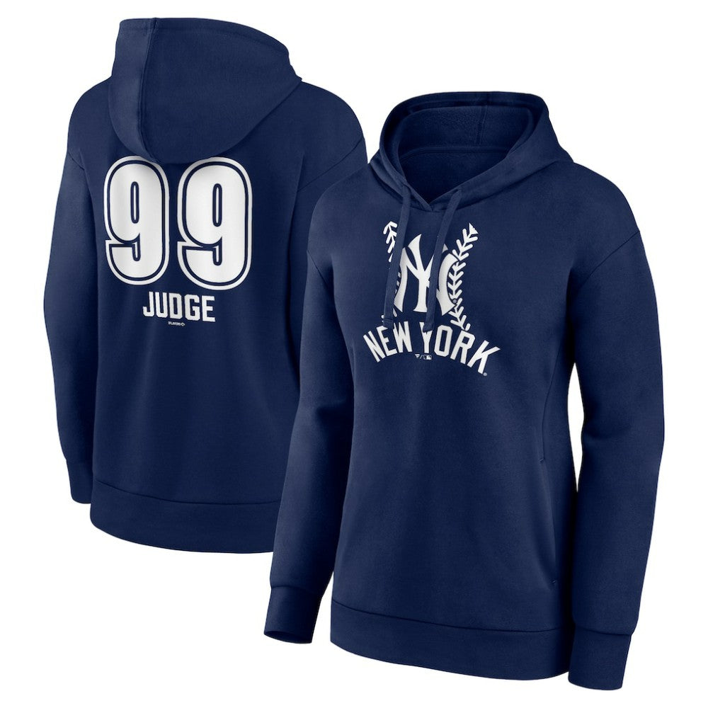 Aaron Judge New York Yankees Women's Fastball Player Name & Number Pullover Hoodie Sale