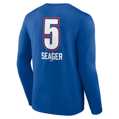 Corey Seager Texas Rangers Fastball Player Name & Number Long Sleeve T-Shirt Outlet