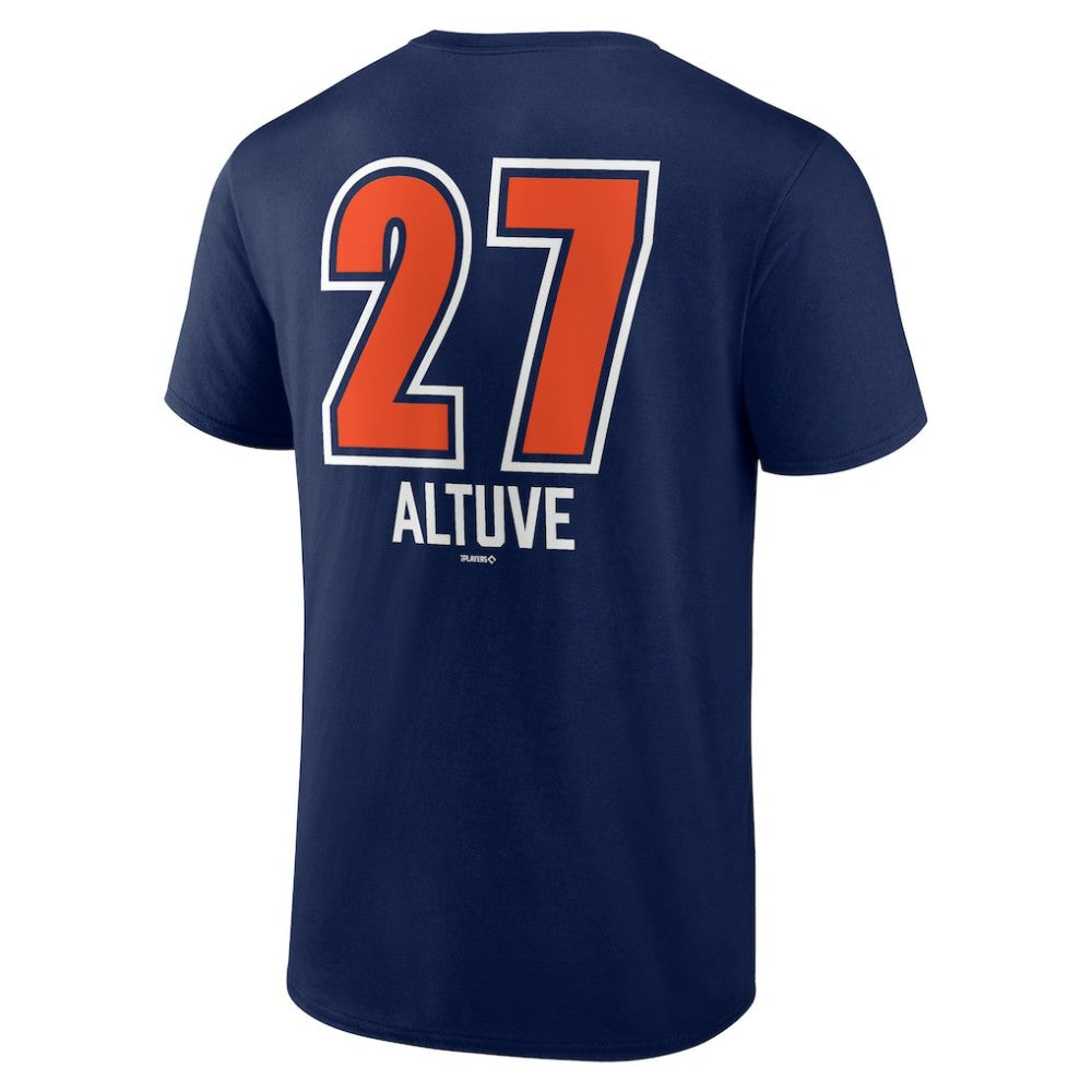 Jose Altuve Houston Astros Fastball Player Name & Number T-Shirt Sale