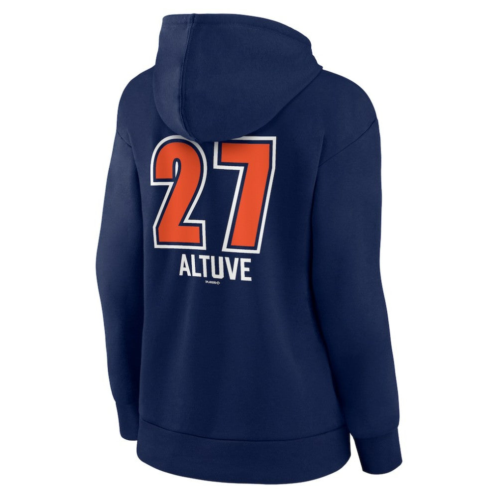 Jose Altuve Houston Astros Women's Fastball Player Name & Number Pullover Hoodie Outlet