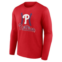 Kyle Schwarber Philadelphia Phillies Fastball Player Name & Number Long Sleeve T-Shirt Near Me