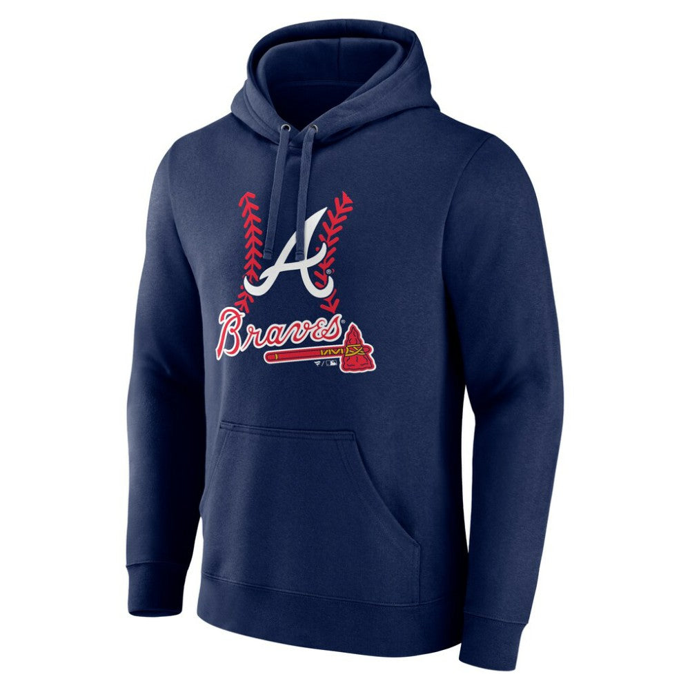 Matt Olson Atlanta Braves Fastball Player Name & Number Pullover Hoodie Outlet