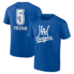 Freddie Freeman Los Angeles Dodgers Fastball Player Name & Number T-Shirt Online