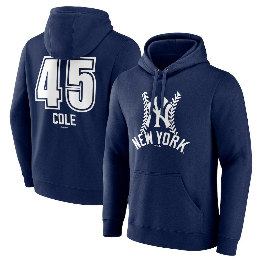 Gerrit Cole New York Yankees Fastball Player Name & Number Pullover Hoodie for sale