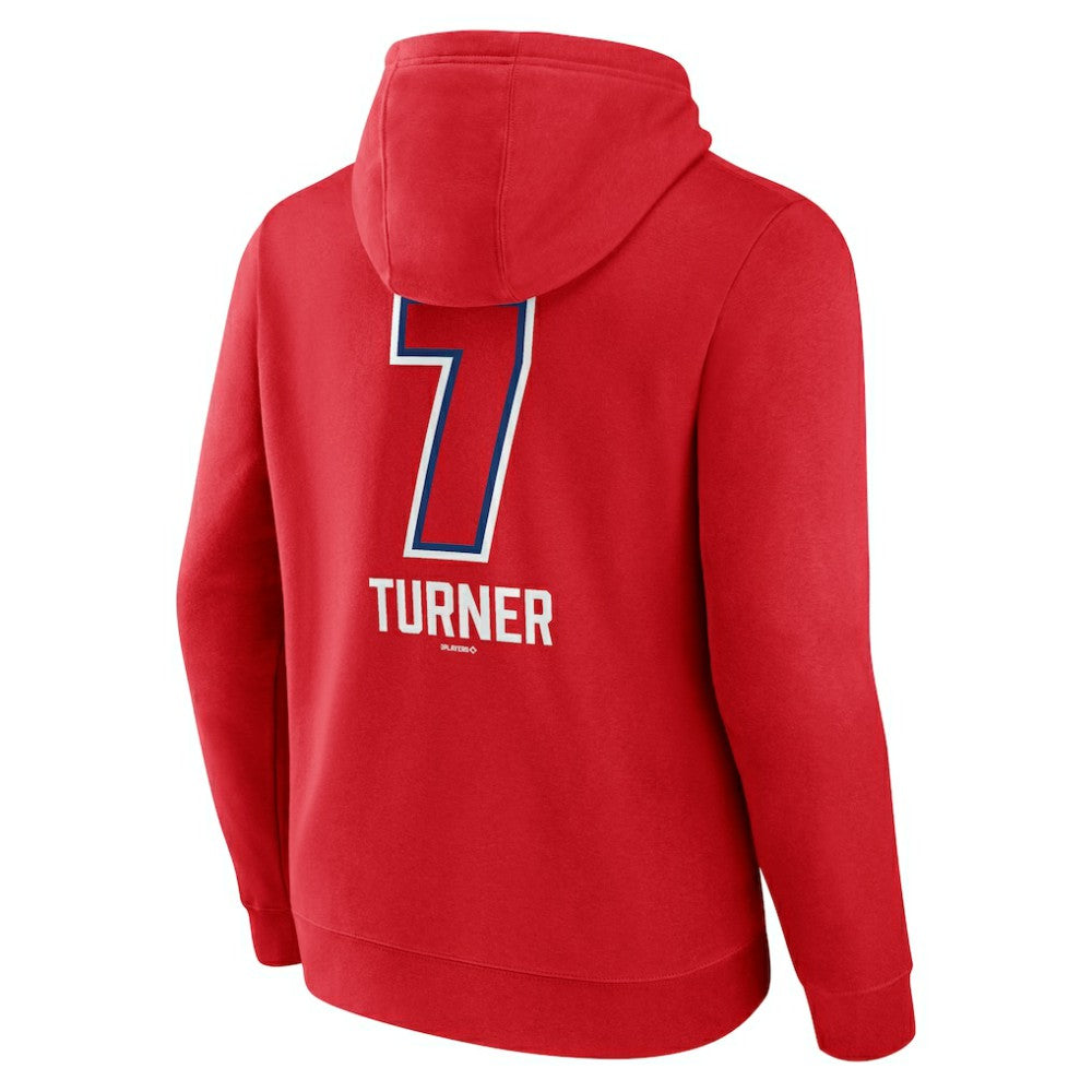 Trea Turner Philadelphia Phillies Fastball Player Name & Number Pullover Hoodie Online