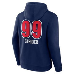 Spencer Strider Atlanta Braves Fastball Player Name & Number Pullover Hoodie for sale