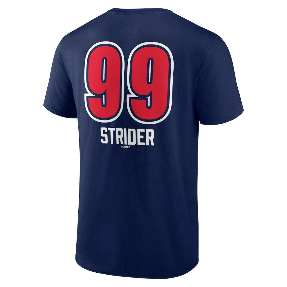 Spencer Strider Atlanta Braves Fastball Player Name & Number T-Shirt Online