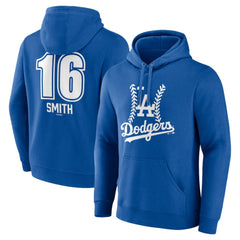 Will Smith Los Angeles Dodgers Fastball Player Name & Number Pullover Hoodie Sale