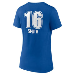 Will Smith Los Angeles Dodgers Women's Fastball Player Name & Number V-Neck T-Shirt for sale