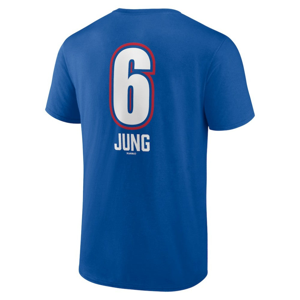 Josh Jung Texas Rangers Fastball Player Name & Number T-Shirt for sale
