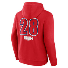 Alec Bohm Philadelphia Phillies Fastball Player Name & Number Pullover Hoodie Discount