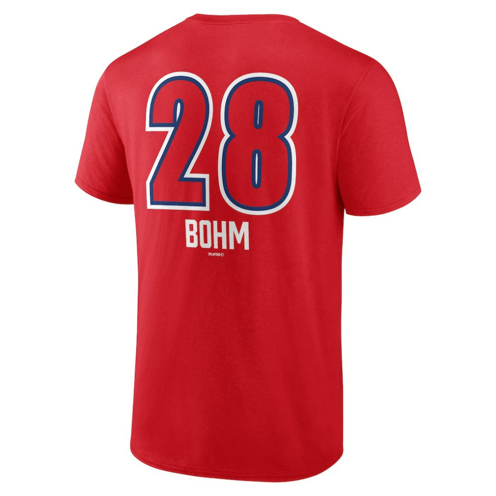 Alec Bohm Philadelphia Phillies Fastball Player Name & Number T-Shirt Online