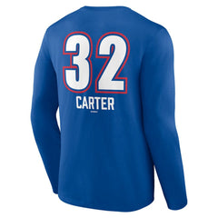 Evan Carter Texas Rangers Fastball Player Name & Number Long Sleeve T-Shirt for sale