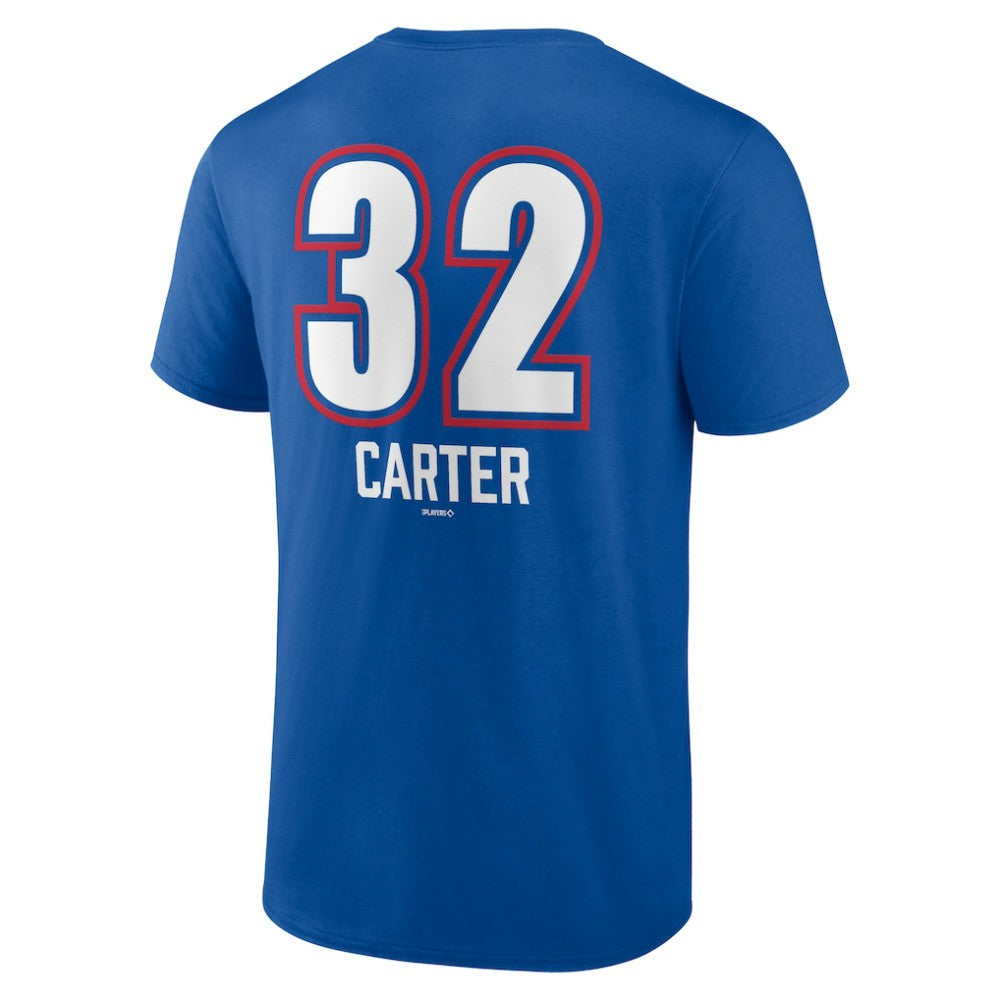 Evan Carter Texas Rangers Fastball Player Name & Number T-Shirt Online