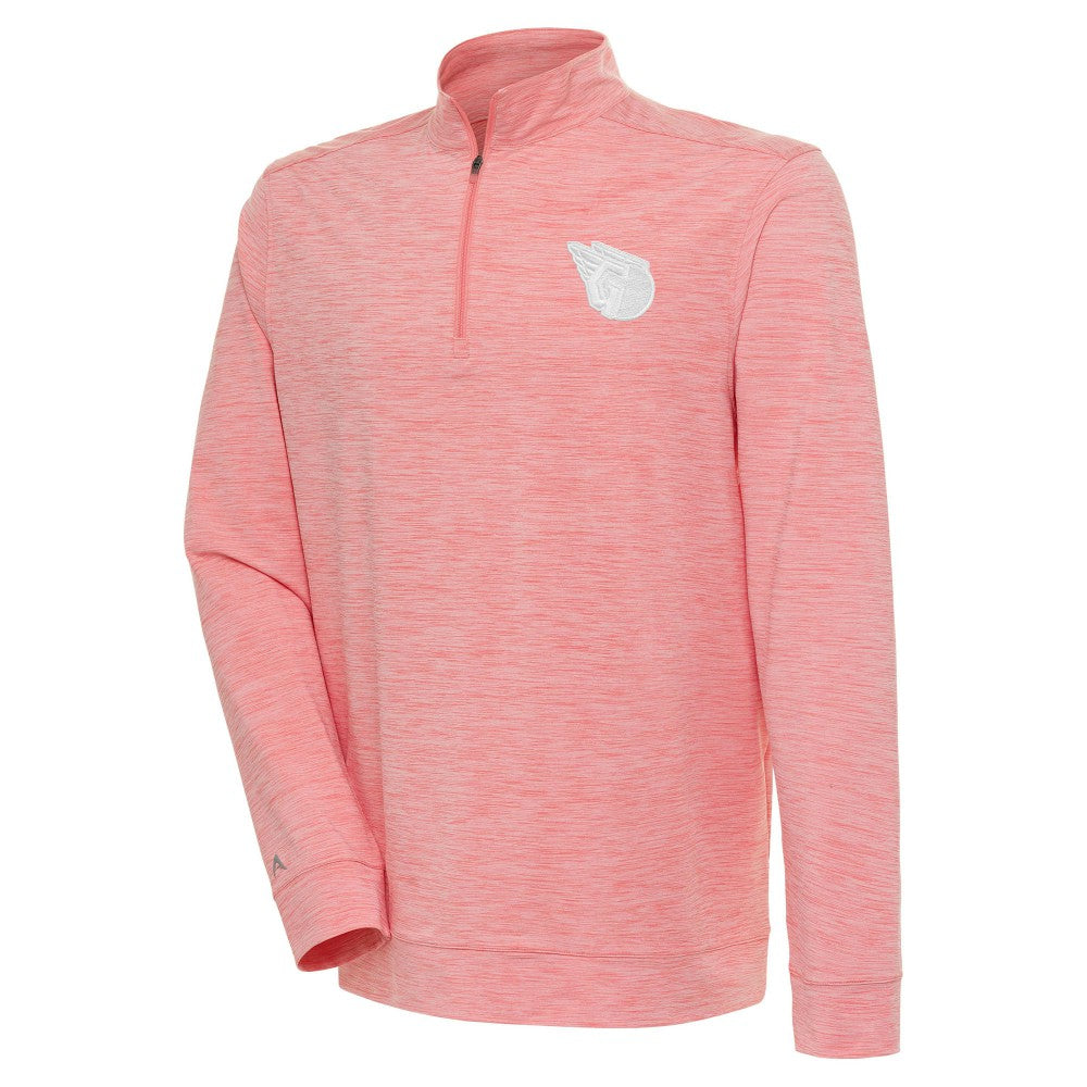 Cleveland Guardians Antigua Bright Quarter-Zip Pullover Top Discount