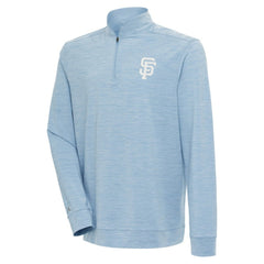 San Francisco Giants Antigua Bright Quarter-Zip Pullover Top Sale