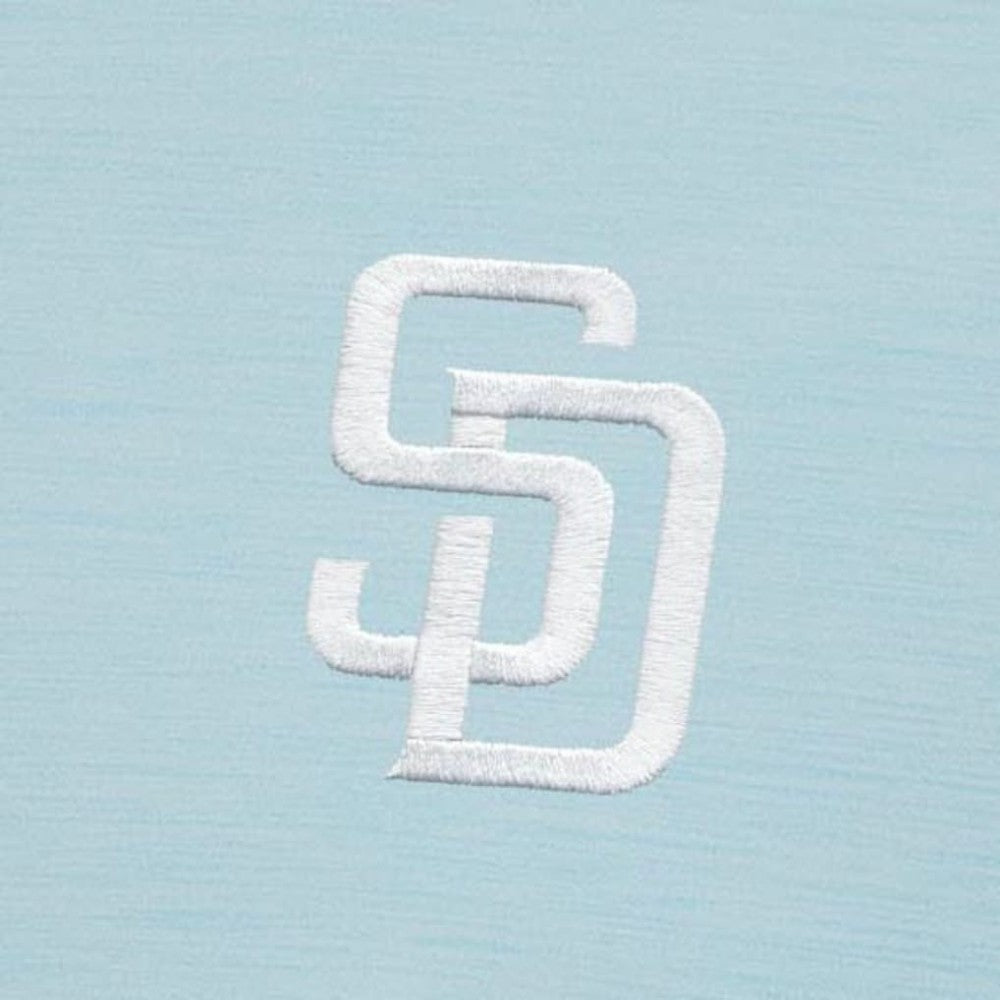 San Diego Padres Antigua Bright Quarter-Zip Pullover Top Outlet