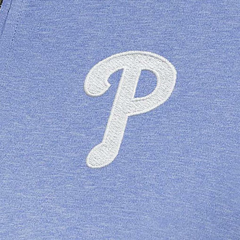 Philadelphia Phillies Antigua Women's Mentor Quarter-Zip Pullover Top Outlet