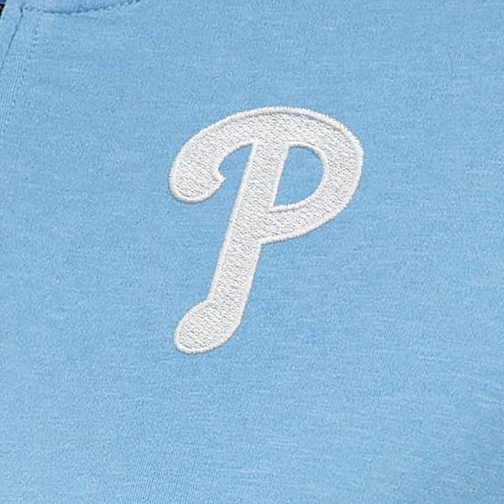 Philadelphia Phillies Antigua Women's Mentor Quarter-Zip Pullover Top Online